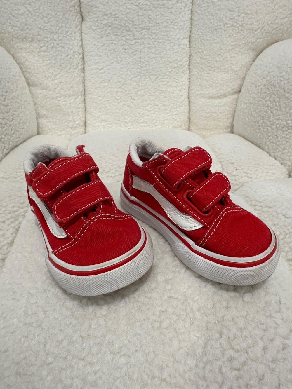 Toddler red vans